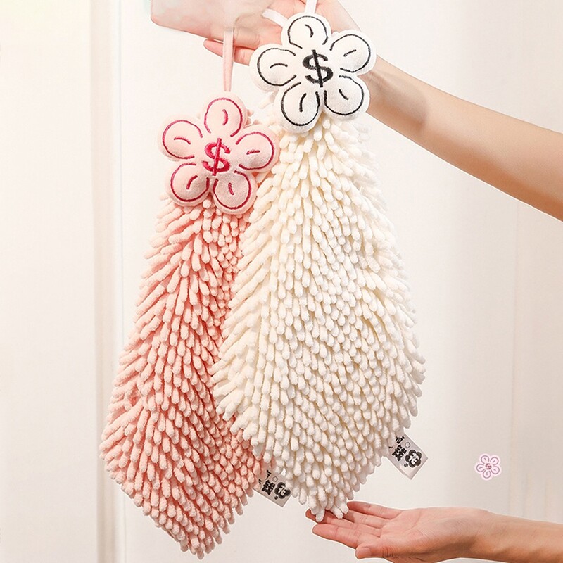 Šenill käterätik Riputav käterätik Lill Taskurätik Laste Kätekuivatus Käterätikud Imav köögi mikrokiust puhastuslapp