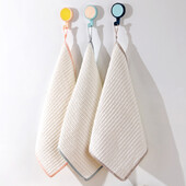 3 TK bambusest kiust nõuderätik mittenakkuva õlivahvliga pehme köögipuhastuslapp, tugev imav küürimislapp kärgstruktuuriga pühkimislapp