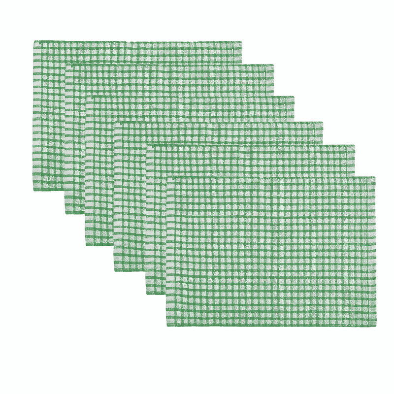 6 tk puuvillane rätik Pehme imav nõudepesulapp Kööginõude kaltsud kärgstruktuuriga hingav pesurätik kodupuhastuslapp pesulapp