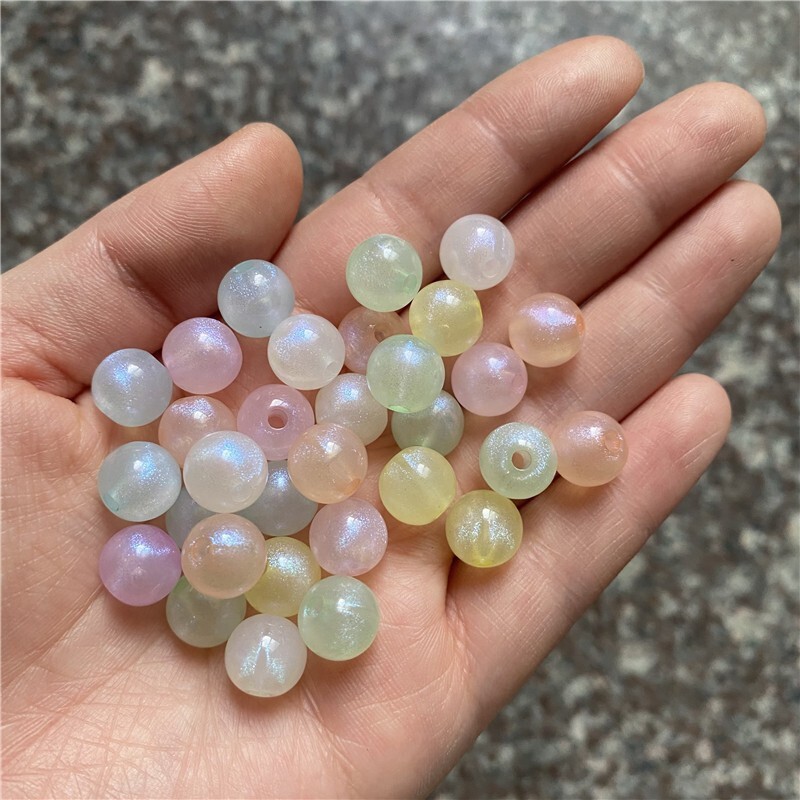 15g акрилна гривна с права дупка, колие, материал за мъниста направи си сам, аксесоари за бижута