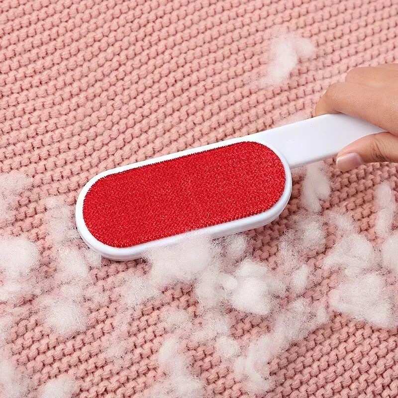 Уред за премахване на косми от домашни любимци Двустранно средство за премахване на мъхове Куче Котка Самопочистващо се средство за премахване на косми от домашни любимци Плат за многократна употреба Четки за самобръсначка Инструменти за почистване на дома