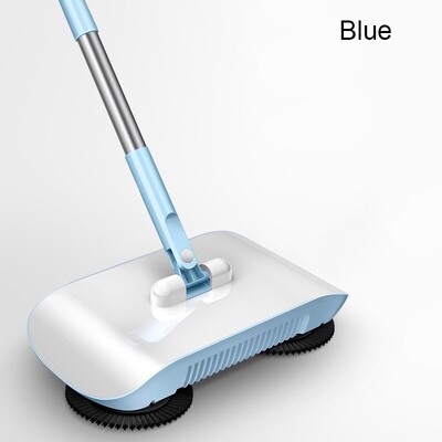 Grīdas tīrīšanas mašīna Tīra mājsaimniecības slaucīšana Lazy virtuves mazgātājs Vakuuma mops Magic Broom Robot Rokturis Ērts ar Combo
