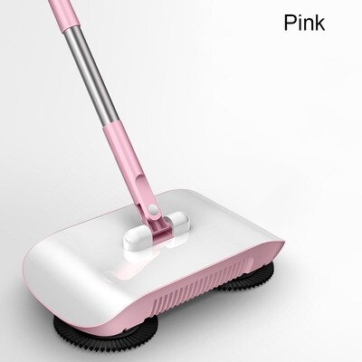 Grīdas tīrīšanas mašīna Tīra mājsaimniecības slaucīšana Lazy virtuves mazgātājs Vakuuma mops Magic Broom Robot Rokturis Ērts ar Combo