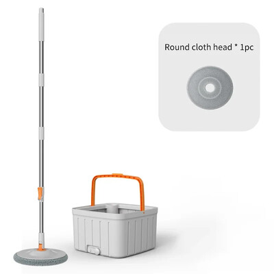 Spin Mop Water Separation 360 Tīrīšana ar spaini mikrošķiedras lupatiņu bez roku mazgāšanas grīdas peldošas mopas mājsaimniecības tīrīšanas rīki