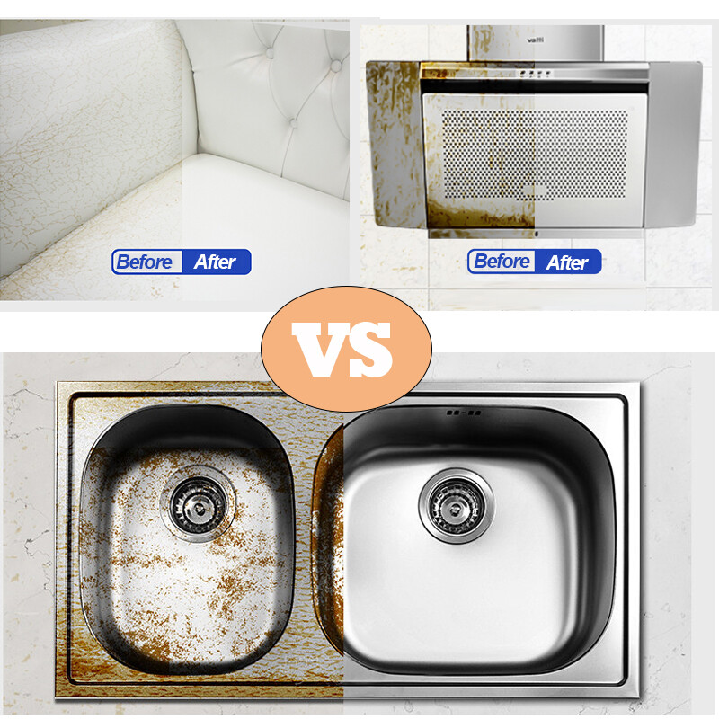 Meltset 50 бр./лот Сива магическа гъба Гума за почистване Многофункционална меламинова гъба 100*60*20 мм на едро