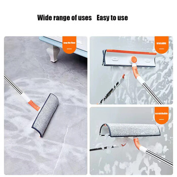 Window Clean Brush Squeegee Mop Soft Microfiber Glass Scraper Telescopic Multi-function Cleaner Cleaning Dust Οικιακά προμήθειες