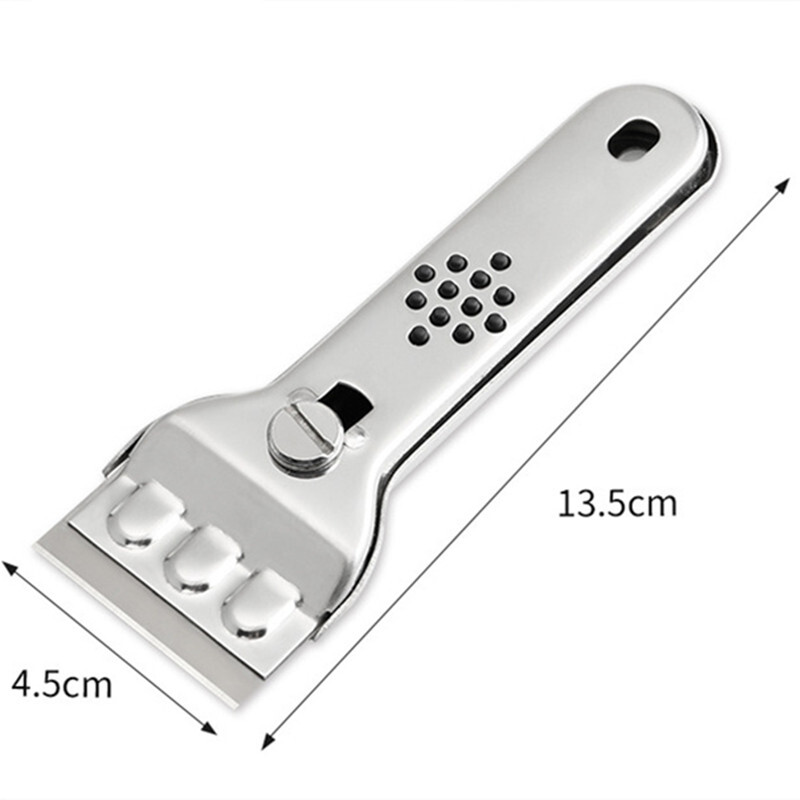 Daugiafunkcinis stiklo nukenksminimo kastuvo nuėmimo grandiklio peiliukų rinkinys, skirtas sienų grindų plytelėms Virtuvės krosnelės buitinio valymo įrankis