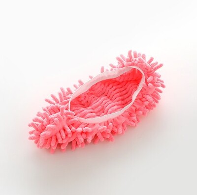 2 броя чехли от шенил Моп Чехли за премахване на прах Чорапи за крака Капачка за моп Многофункционално почистване на пода Мързеливо покритие за обувки Прахоуловител