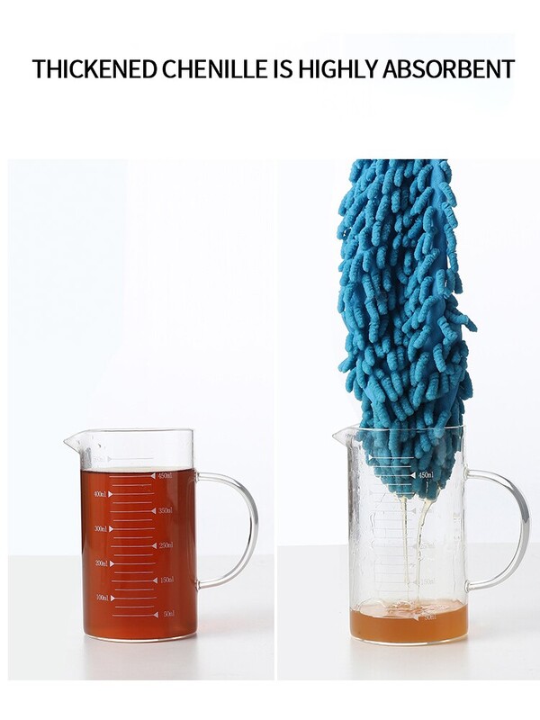 2 броя чехли от шенил Моп Чехли за премахване на прах Чорапи за крака Капачка за моп Многофункционално почистване на пода Мързеливо покритие за обувки Прахоуловител