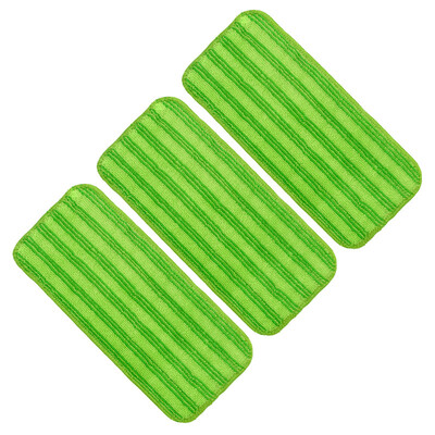 1/3 бр. Подложки за моп за многократна употреба, съвместими с машина за моп с микрофибър Flash Powermop Wet Dry Mop