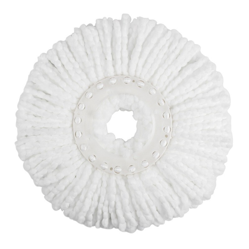 Удебелена и въртяща се резервна глава за моп от ултра фини влакна за домашна употреба - 16 см универсални аксесоари за моп Лесно инсталиране