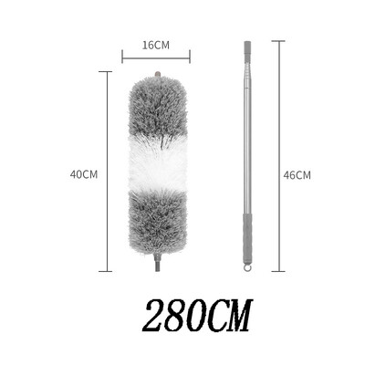 Duster Brush Microfiber Duster Extendable Gap Dust Tools Retractable Car Furniture Gap Cleaning Brush Οικιακά εργαλεία καθαρισμού