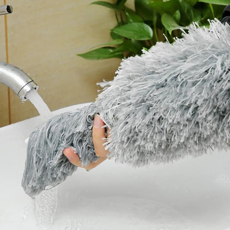 Четка за прах Микрофибър Duster Extendable Gap Инструменти за прах Прибираща се мебел за кола Четка за почистване на пролуки Инструменти за домакинско почистване