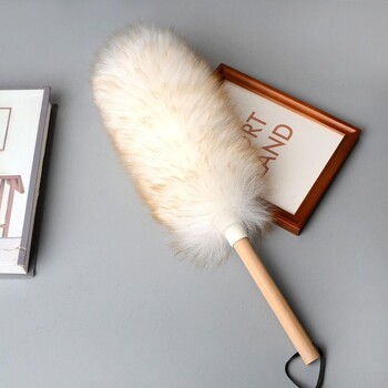 Wool Duster Οικιακό Καθαρισμός Dust Duster Brush Καθαρισμός αυτοκινήτου Καθαρισμός σκόνης Σπίτι Καθημερινή χρήση Πλένεται καθαρά οικιακά σκεύη