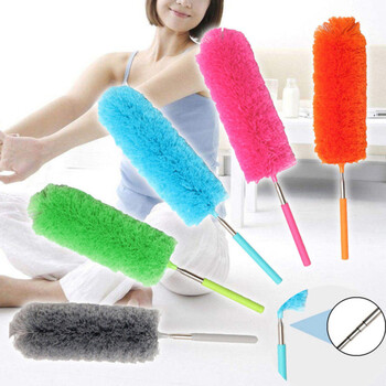 Microfiber Duster Brush Extendable Hand Dust Removal Cleaner Anti Dusting Brush Home Air-condition Feather Car Furnitur Cleaner