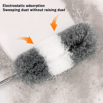 Microfiber Duster Extendable Duster Cleaner Brush Telescopic Catcher Mites Gap Dust Removal Dusters Εργαλεία καθαρισμού σπιτιού