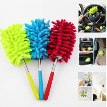 Soft Microfiber Duster Brush Dust Cleaner Not Lose Hair Static Anti Dusting Brush Car Duster Οικιακά εργαλεία κουζίνας γραφείου