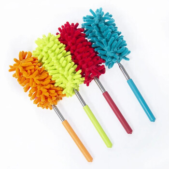 Soft Microfiber Duster Brush Dust Cleaner Not Lose Hair Static Anti Dusting Brush Car Duster Οικιακά εργαλεία κουζίνας γραφείου