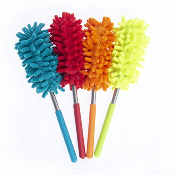 Soft Microfiber Duster Brush Dust Cleaner Not Lose Hair Static Anti Dusting Brush Car Duster Οικιακά εργαλεία κουζίνας γραφείου