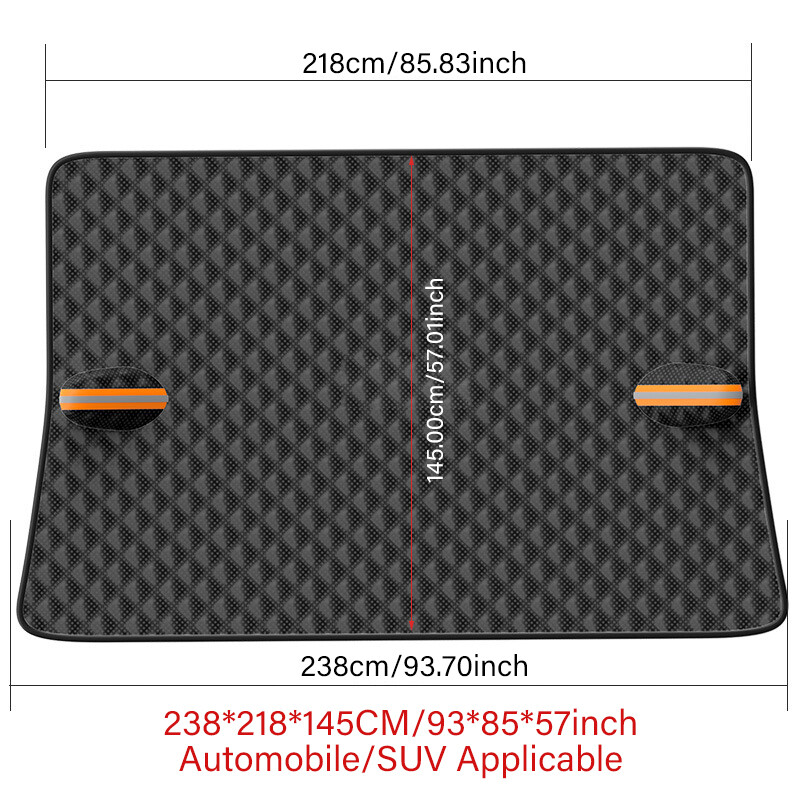 Покривала за предно стъкло на автомобил Снежен щит Водоустойчива зимна външна тента Слънцезащитен щит Половина протекторно покритие Външен сенник на предния прозорец