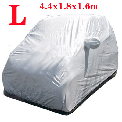 Univerzális S/M/L/XL/XXL autóhuzatok Smart Outdoor teljes autó burkolat napfény UV védelem autó karosszéria nap eső porálló vízálló burkolat