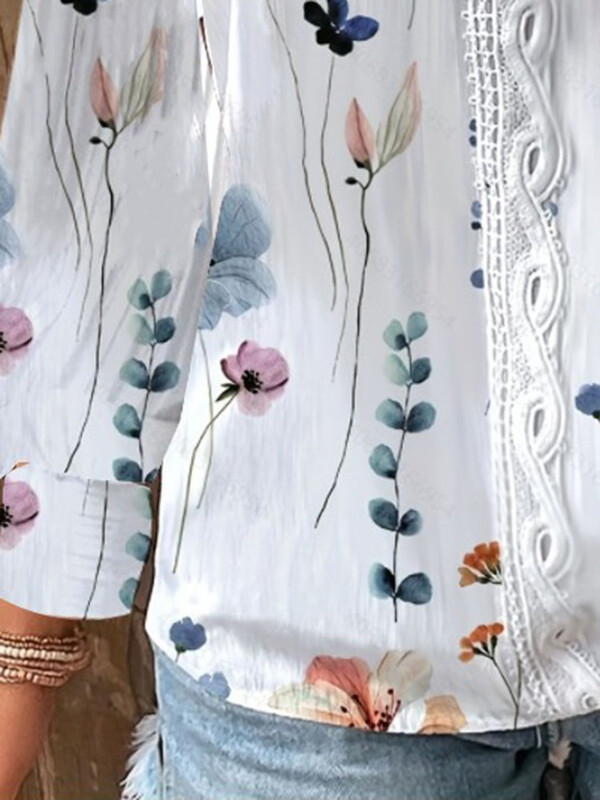 2024 omen Дамски блузи с червени райета Модни плътни V-образно деколте Ежедневни горнища с дълги ръкави Елегантни офис ризи Женски тънки блузи