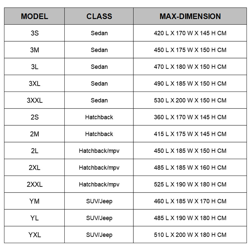 Kayme Ново многослойно добавено памучно покривало за кола Водоустойчиво при всякакви метеорологични условия, на открито Дъжд Сняг Слана Слънце UV защита Fit Седан Сув Джип