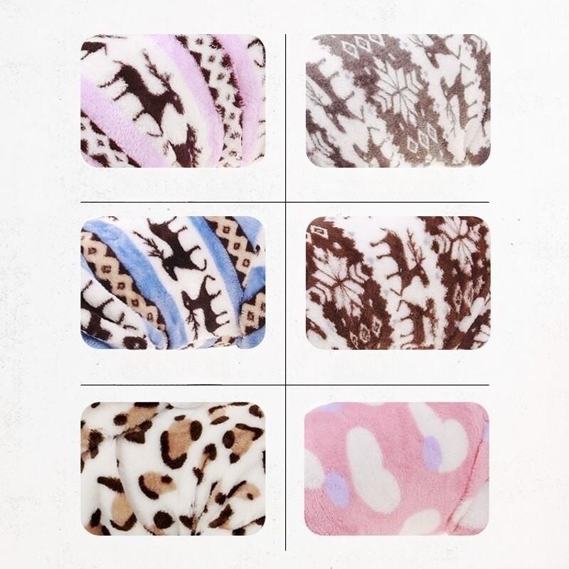 Моден гащеризон за кучета за домашни любимци Гащеризон за кучета от коралов руно Мек топъл гащеризон за котки от руно Зимни пижами за кученца за домашни любимци Дрехи за кучета Chihauhau