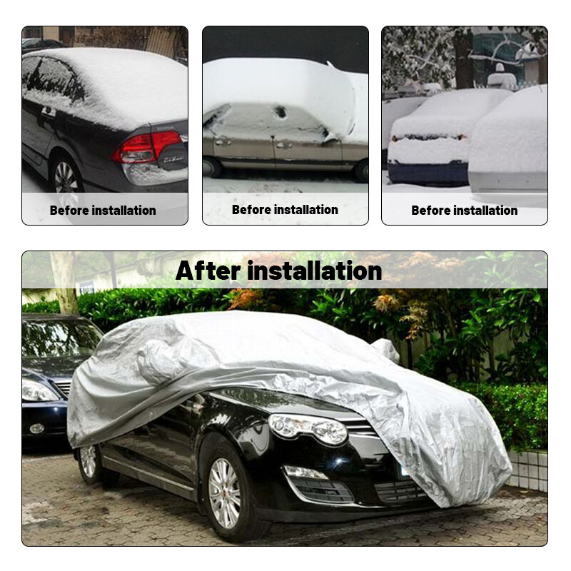 За Benz Smart Fortwo Автомобилни капаци Водоустойчив автоматичен слънцезащитен капак Универсален SUV Anti-UV Снегоустойчив корпус на вратата Външни аксесоари