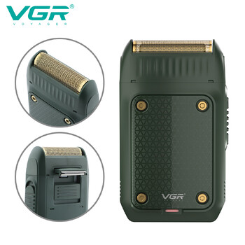 VGR Shaver Professional Razor Electric Shaver Forable Beard Trimmer Rechargeable Razor Mini Shaver for Men V-353