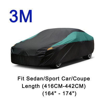 Huse universale Kayme pentru mașină, în aer liber, impermeabile, la soare, la ploaie, la zăpadă, la UV, pentru SUV/Sedan/Hatchback
