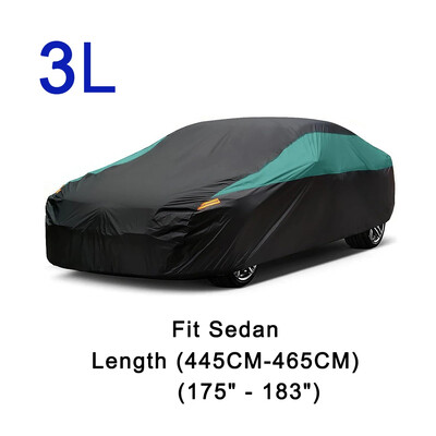 Huse universale Kayme pentru mașină, în aer liber, impermeabile, la soare, la ploaie, la zăpadă, la UV, pentru SUV/Sedan/Hatchback