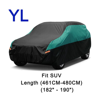 Huse universale Kayme pentru mașină, în aer liber, impermeabile, la soare, la ploaie, la zăpadă, la UV, pentru SUV/Sedan/Hatchback