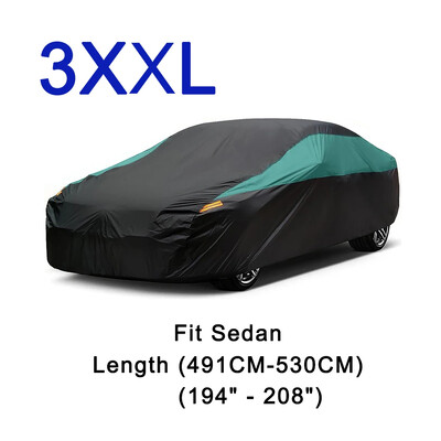 Huse universale Kayme pentru mașină, în aer liber, impermeabile, la soare, la ploaie, la zăpadă, la UV, pentru SUV/Sedan/Hatchback