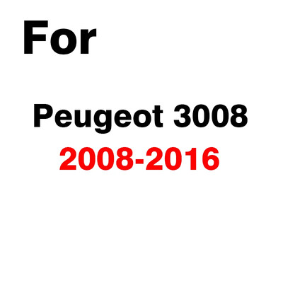 Kültéri autóvédő védő UV gátló beltéri napernyő eső hó porvédő SUV burkolat Peugeot 3008-hoz