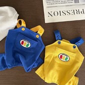 Salopetă pentru câini Haine de vară pentru cățeluși 2024 Salopete drăguțe pentru animale de companie, pantaloni casual pentru câini, bichon, pug, chihuahua, bretele, haină pentru câini