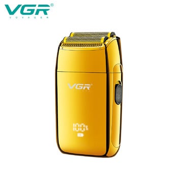 VGR Shaver Electric Shaver Beard Trimmer Beard Shaver Professional Electric Razor Ανδρική μηχανή κοπής γενειάδας Επαναφορτιζόμενη V-399