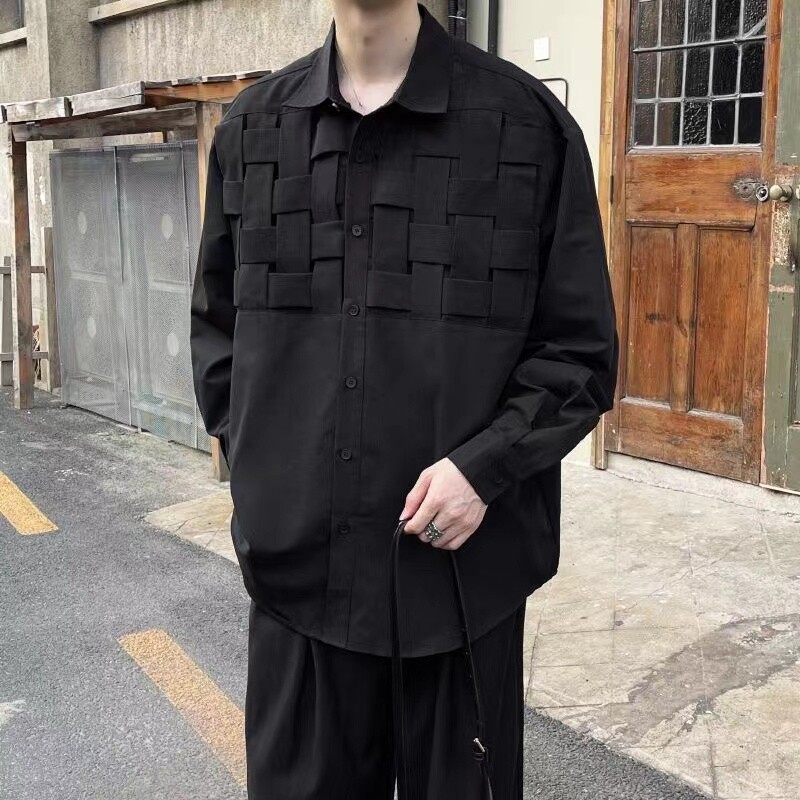 EBAIHUI Tkana košulja s plavim prugama Proljeće Jesen Opuštena posebna ženska bluza dugih rukava Japansko korejsko izdanje Svestrane bluze