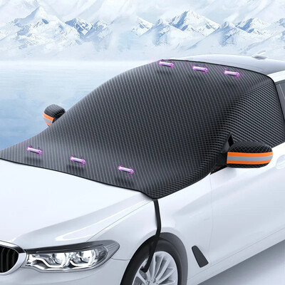 Husa magnetica a parbrizului fata auto Parasolar auto Parbriz Parasolar zapada Huse exterioare impermeabile Accesorii
