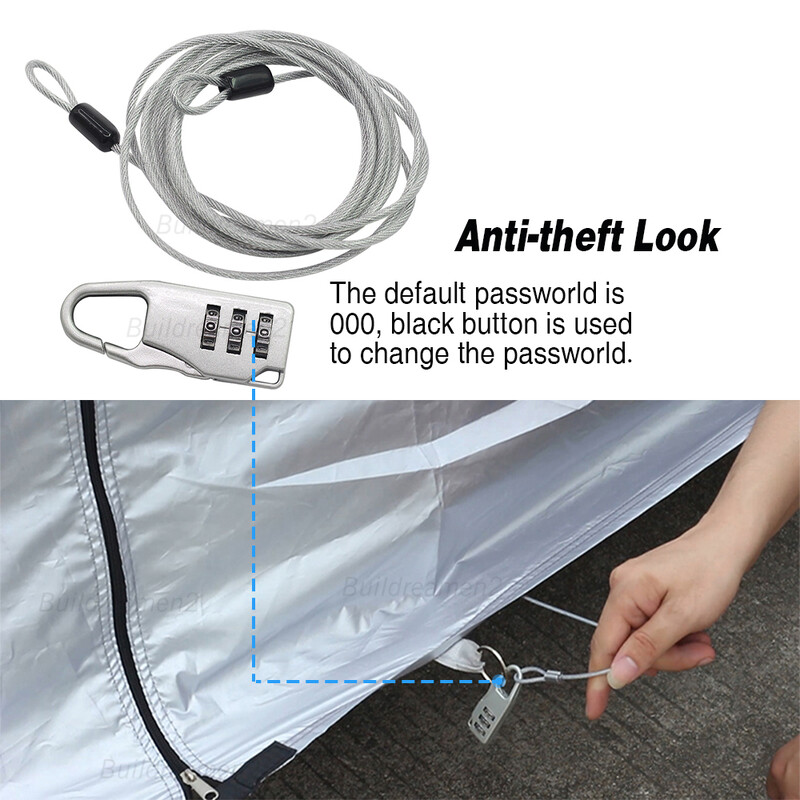 Potpuna navlaka za automobil SUV Vanjska navlaka Sunce Kiša Snijeg Otporna na ogrebotine Vjetrootporan za Jeep Cherokee 1984-2025