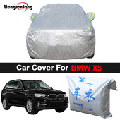 Husă completă pentru mașină pentru BMW X5 2000-2022 Umbrelă de soare în aer liber anti-UV, ploaie, zăpadă, protecție împotriva vântului, husă SUV, potrivită pentru orice vreme