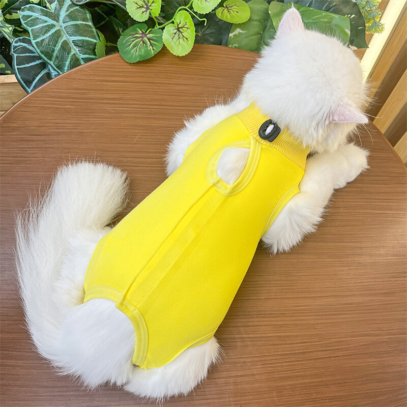 Pidžame za pse u boji slatkiša Odjeća za djevojčice Kombinezon za pse s omotanim trbuhom Kirurške haljine Odjeća za kućne ljubimce Pidžame bez rukava PJS SL