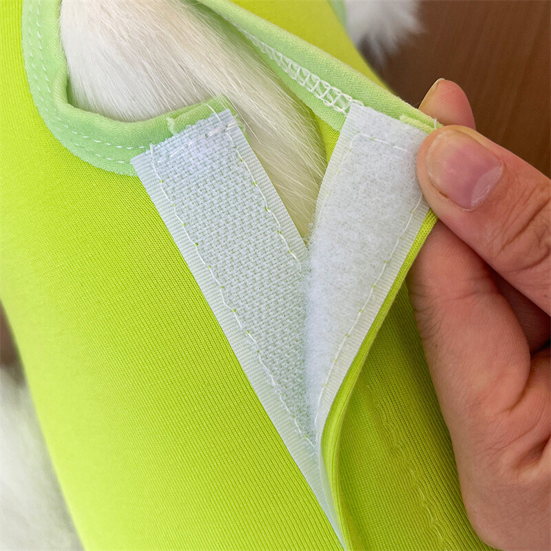 Pidžame za pse u boji slatkiša Odjeća za djevojčice Kombinezon za pse s omotanim trbuhom Kirurške haljine Odjeća za kućne ljubimce Pidžame bez rukava PJS SL