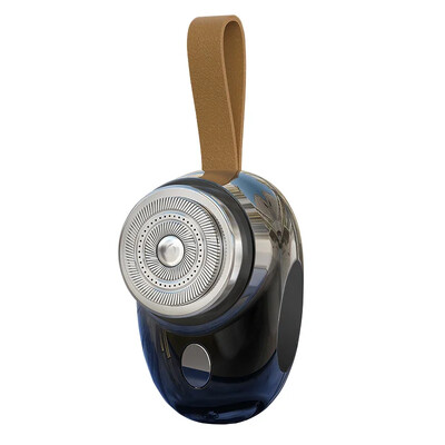Mini aparat de ras electric de călătorie pentru bărbați, dimensiune de buzunar, lavabil, reîncărcabil, portabil, fără durere, fără fir, cuțit de ras pentru barbă