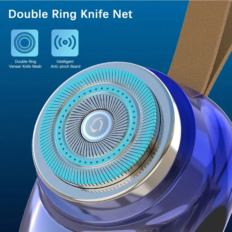 Mini električni putni aparat za brijanje za muškarce džepne veličine periv punjivi prijenosni bezbolni bežični trimer nož lice brada brijač