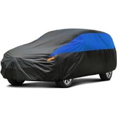 Husă exterioară pentru mașină, universală, impermeabilă, rezistentă la praf, cu protecție UV, pentru huse de mașină complete Hatchback Sedan SUV