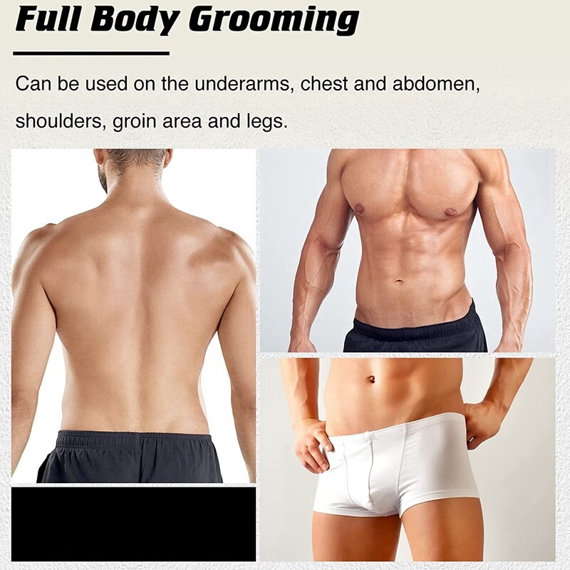 Originalni VGR 2u1 Body Groomer punjivi električni brijač za muškarce Trimer za šišanje dlačica na tijelu, nos, uho, brada, stroj za brijanje lica