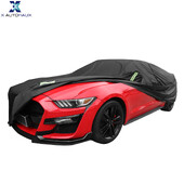 Husa auto X Autohaux SUV pentru Ford pentru Mustang GT/Bullitt/ECOBOOST 1994-2021 Impermeabil Protectie orice vreme cu fermoar 210Dpu