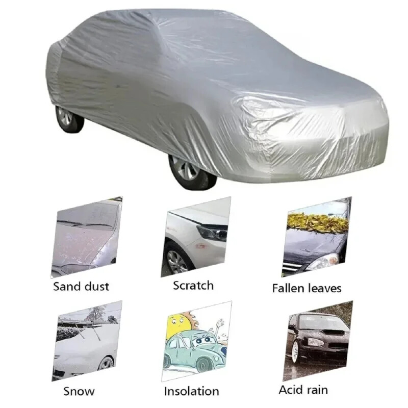 Prekrivači za automobile Vanjski Otporan na prašinu Vodootporan Kiša Snijeg Otporan na mraz UV zaštita Otporan na ogrebotine Limuzinsko odijelo Dodaci za automobil