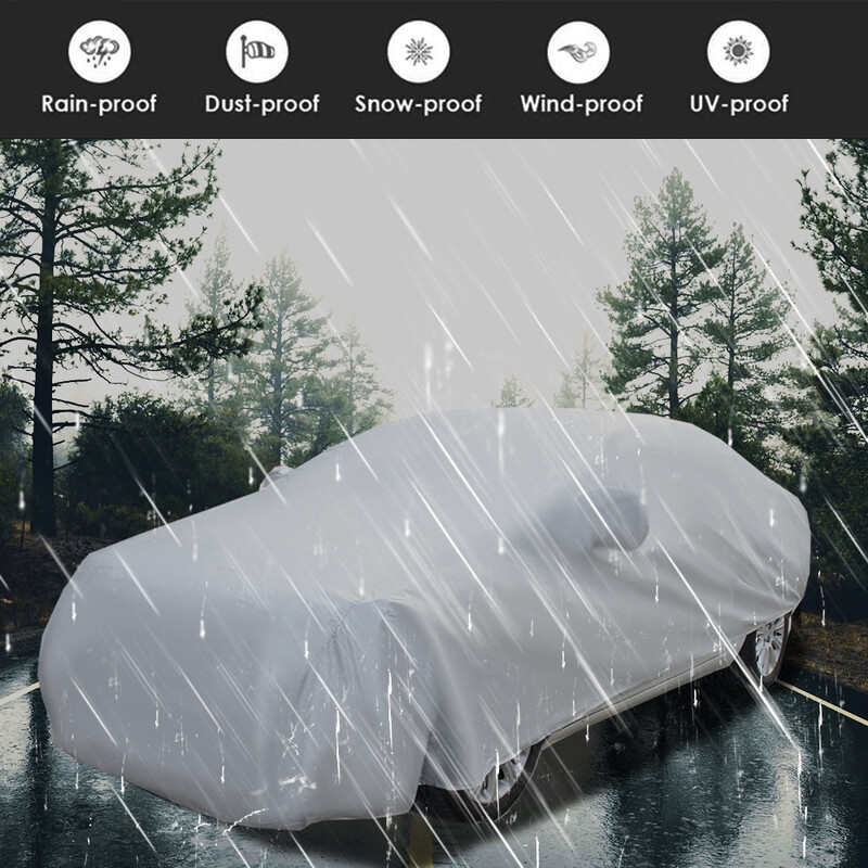 Potpune presvlake za automobile Otporne na prašinu, vodootporne, vanjske, sunce, kišu i snijeg UV zaštitnu navlaku za limuzinu